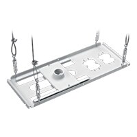 Omnimount Systems, Inc Ceiling Plate Pipe Adapter For Drop Ceiling 1.5IN Pipe