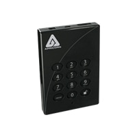 Apricorn 500GB 5400 rpm SATA Padlock PRO-256Bit H/W Encrypted External Hard Drive