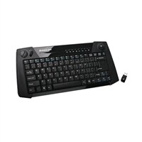 2.4GHz Multimedia Keyboard with Laser Trackball and Scroll Wheel