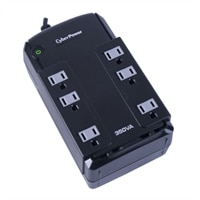 CyberPower Systems (USA) CyberPower Standby Series CP350SLG - UPS - 255 Watt - 350 VA 3.6 Ah - 6 Output Connector(s)