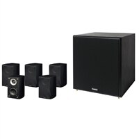Pinnacle Speakers 250W 5.1 Audiophile Speaker System