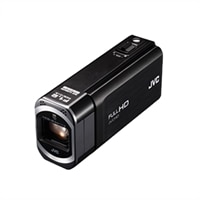 JVC America Everio GZ-V500 Slim High Definition Camcorder with High Speed Recording – Black
