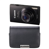 Canon PowerShot ELPH 320 HS 16.1 MP Wi-Fi Enabled CMOS Camera with 5x Zoom 24mm Wide-Angle Lens, 1080p Full HD Video and 3.2 Inch Touch Panel LCD - Black