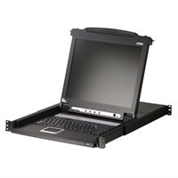 ATEN Technology 17-inch Single Rail LCD KVM Console