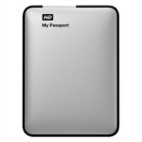 500GB USB 3.0 WD My Passport External Hard Drive - Silver