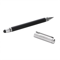 Bamboo Stylus Duo - Black Platinum Silver Metal