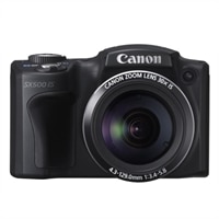 Canon PowerShot SX500 IS 16.0 MP Digital Camera with 30x Wide-Angle Optical Zoom lens and 3.0-inch LCD Display-Black
