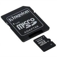 Kingston 16GB microSDHC Class 4 Flash Card