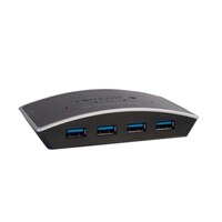 Cables To Go 4 port USB 3.0 SuperSpeed Hub - Hub - 4 x SuperSpeed USB 3.0 - desktop