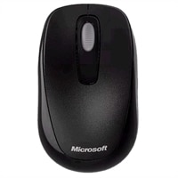 Microsoft 1000 Wireless Mobile Mouse (Black)