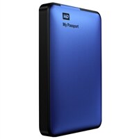 WD My Passport Portable 2.5'' Hard Drive USB 3.0 1TB - Blue