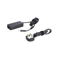 Dell Power Supply UKIrish 3 Pin 65W AC Adapter with 6 ft 183M Power Cord 