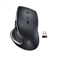 Logitech Performance Mouse MX Mouse laser wireless 24 GHz USB wireless receiver black 