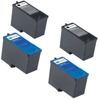10 off on 2 X Dell 966 High Capacity Black Ink Cartridge 2 X Dell High Capacity Colour Ink Cartridge 