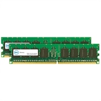 2 GB 2 x 1 GB Memory Module For Selected Dell Systems DDR2 800 UDIMM 2RX8 Non ECC 