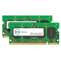 2 GB 2 x 1 GB Memory Module For Selected Dell Systems DDR2 800 SODIMM 2RX16 Non ECC 