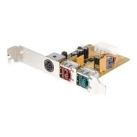 StarTechcom 2 Port 12V 24V PoweredUSB Adapter Card USB PlusPower PoweredUSB panel 8 pin USB PlusPower 12 V 8 pin USB PlusPower 24 V F 4 PIN DIN 4 PIN internal power USB Hi Speed USB for PN PUSB 