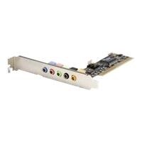 StarTechcom 5 Channel Low Profile PCI Sound Adapter Card 24 Bits Sound card 24 bit 96 kHz 51 PCI VIA VT1723 low profile 