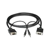 C2G Pro Series UXGA Display audio cable kit HD 15 mini phone stereo 35 mm M HD 15 mini phone stereo 35 mm M 15 m 