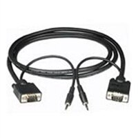 C2G Pro Series UXGA Display audio cable kit HD 15 mini phone stereo 35 mm M HD 15 mini phone stereo 35 mm M 20 m 