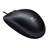 Logitech B110 Optical USB Mouse optical 3 buttons wired USB 