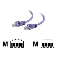 C2G Cat6 550MHz Snagless Patch Cable - Patch cable - RJ-45 (M) - RJ-45 (M) - 2 m - CAT 6 - moulded, stranded, snagless, booted - purple