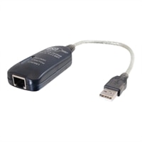 C2G USB 20 To Fast Ethernet Adapter Network adapter USB 20 Ethernet Fast Ethernet 10Base T 100Base TX 