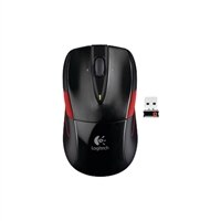 Logitech Wireless Mouse M525 Mouse optical wireless 24 GHz USB wireless receiver black 