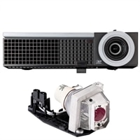 Dell 1510X Projector with Extra Lamp and 2-Year Advanced Exchange Warranty