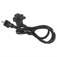 2-Wire Flat Power Cord - 6 ft for Dell Inspiron 17R (N7110) / Vostro 3550/ 3750 Laptops