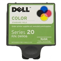 Color Ink Cartridge (Series 20) for Dell P703w All-in-One Printer