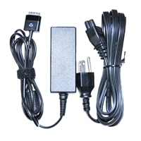 Dell 30-Watt AC Adapter with Power Cord for Dell Latitude 10 (ST2)/ ST / XPS 10 Laptops