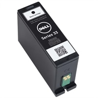 Single Use Extra-High Capacity Black Ink Cartridge (Series 33) for Dell V525w All In One Inkjet Printer