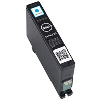 Single Use Extra-High Capacity Cyan Ink Cartridge (Series 33) for Dell V525w/ V725w All-in-One Wireless Inkjet Printer