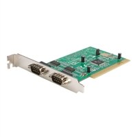 2-Port PCI RS232 Serial Adapter Card with 16950 UART
