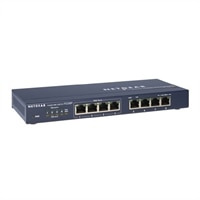 FS108P 8-Port cable ProSafe Fast Ethernet Switch with 4-Port Power over Ethernet