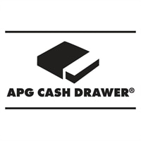 APG Cash Drawer 16-inch x 16-inch Vasario MultiPRO 24V Electronic Cash Drawer with Dual Media Slot  - Black