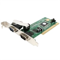 2-Port PCI RS232 Serial Adapter Card with 16550 UART