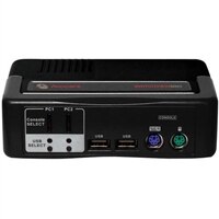 2PORT PS2 USB SWITCHVIEW MM2 KVM SWITCH USB 2.0 HUB W/ AUDIO