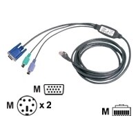 PS2 Cat5 Integrated Access Cable - 15 ft