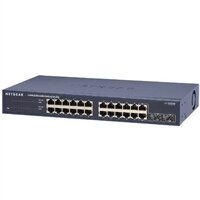 ProSafe 24-Port Up to 1000 Mbps Gigabit Rackmount Switch with 2 SFP Slots