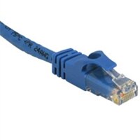 RJ-45 CAT6 550 MHz Snagless Blue Patch Cable-50 ft
