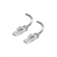 CablesToGo RJ-45 Male to Male CAT6 Snagless Gray Patch Cable - 1 ft