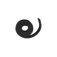 CablesToGo 25 ft Hook and Loop Nylon Cable Wrap - Black