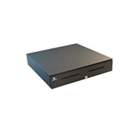 APG Cash Drawer Series 4000 18.8-inch x 20-inch Dual Media Electronic Cash Drawer - Black