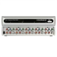 4-Port Component Video Switch with Digital Audio and Remote