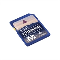 8 GB MicroSDHC Class 4 High Capacity Micro Secure Digital Flash Memory Card