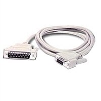 C2G DB9 Female to DB25 Male Serial Adapter Cable - 1 ft