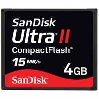 4 GB Ultra II CompactFlash Memory Card
