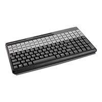 G8661410EUAEAA SPOS QWERTY MSR USB Keyboard - Light Grey